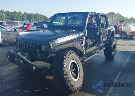 2018 Jeep Wrangler Unlimited Sport S 4X4 from USA, damaged, VIN 1C4HJXDG6JW134137